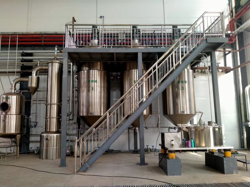 Shaanxi Baisifu Biological Engineering Co., Ltd. خط إنتاج المصنع