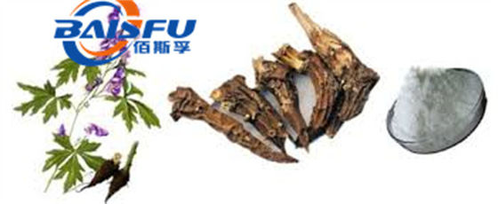 Shaanxi Baisfu Top Quality Ranaconitine 98% CAS No.: 1360-76-5 HPLC white crystalline powder Natural plant extract for plant pesticides use in Cosmetics for treating acne