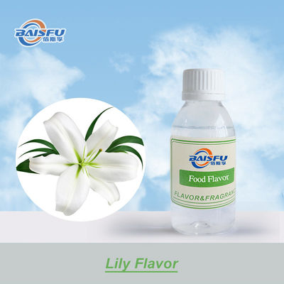 Lily Flavor-Baisfu Food Grade Flavor High Concentration Lily Flavor For Beverage / Cake