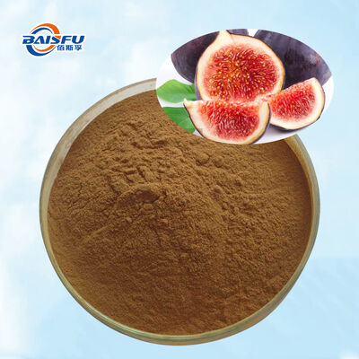 Baisfu Wholesale Ficus Carica Extract High Quality Brown Fine Powder Water-soluble for Health Supplements and Food Additive