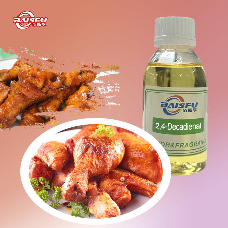 2,4-Decadienal CAS 2363-88-4 Used For BBQ Chicken Food Additives Fragrance Raw Materials Food Essence Flavours