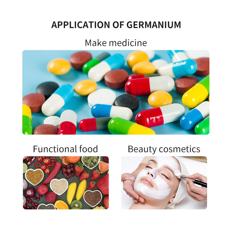 MW C6H10Ge2O7 Organic Germanium Powder With Warnings Nursing Organo-Germanium Ge-132 Powder 50 grams (1.8 oz.) 75260