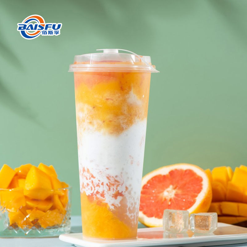 Artificial Planting Freeze Dried Grapefruit Powder Sample Packet GMO Free Fruit Powder Shape