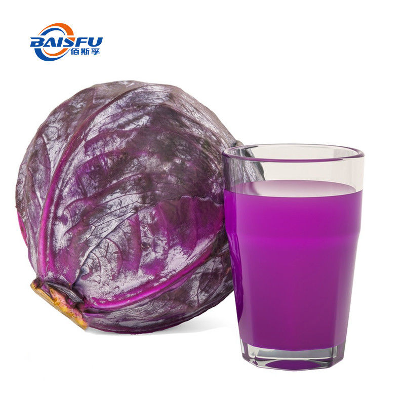 Natural Plant-Based Red Cabbage Juice Concentrate for Food Flavors and Fragrances
