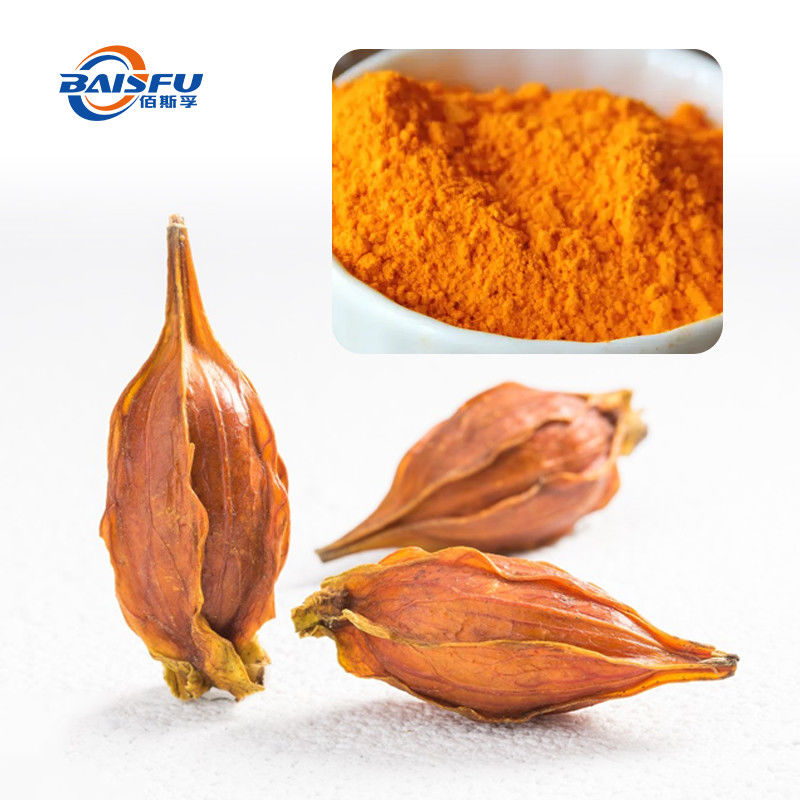 Natural Extract Food Coloring Baisfu Gardenia Yellow Color Powder