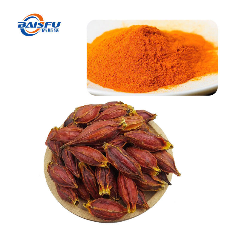 Natural Extract Food Coloring Baisfu Gardenia Yellow Color Powder
