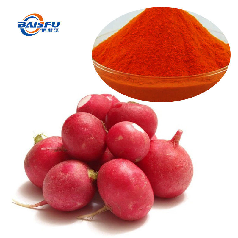 Natural extract Food coloring Red Radish  Color red color Powder