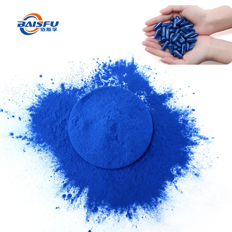 Natural Extract Food Coloring Baisfu Spirulina Blue Color Pigment