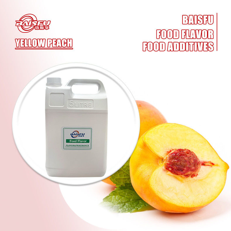 Good Quality Pure Fragrance Yellow Peach Food Grade Flavoring Liquid