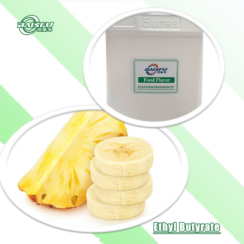 Synthetic Flavor Ethyl Butyrate CAS 105-54-4 Colorless Liquid For Fragrance Industry