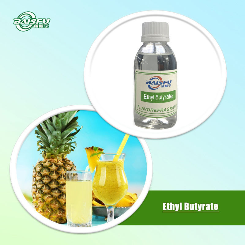 Synthetic Flavor Ethyl Butyrate CAS 105-54-4 Colorless Liquid For Fragrance Industry
