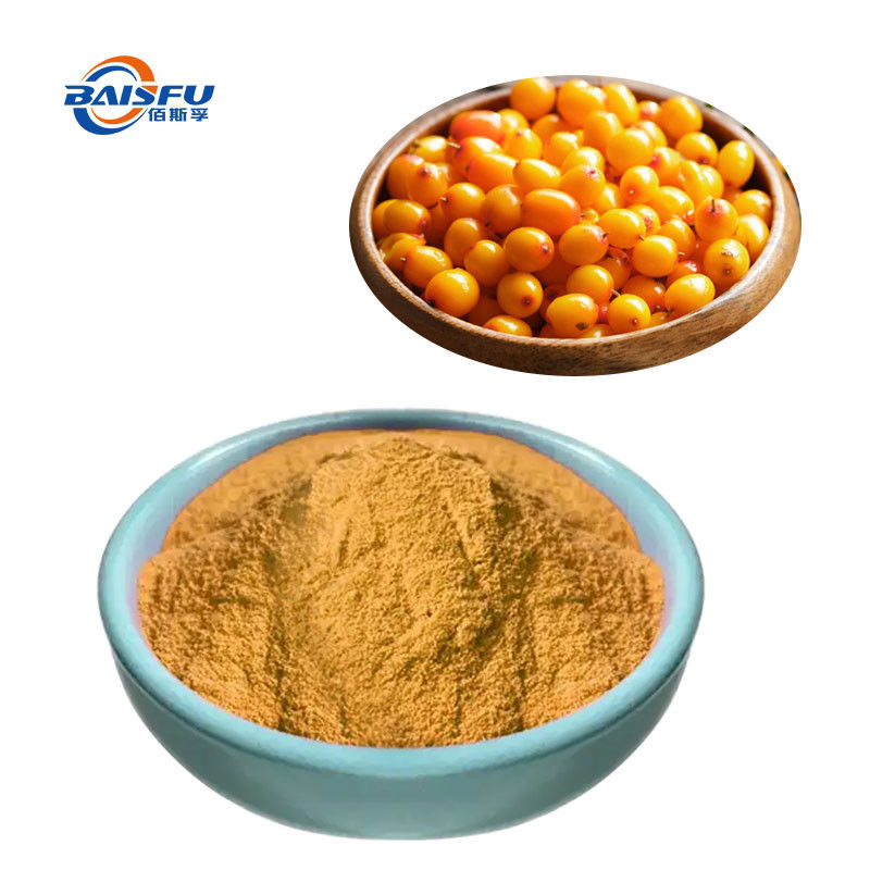baisfu Brown powder Professionally Manufacture And Supply Fructus Hippophae P.E. For 9 Years Specification 10%-40%