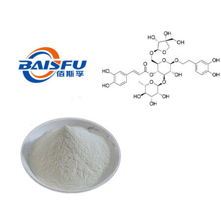 Baisfu High Quality Top Grade White Powder Forsythoside B, Hot Sell 98% Forsythoside B CAS. 81525-13-5