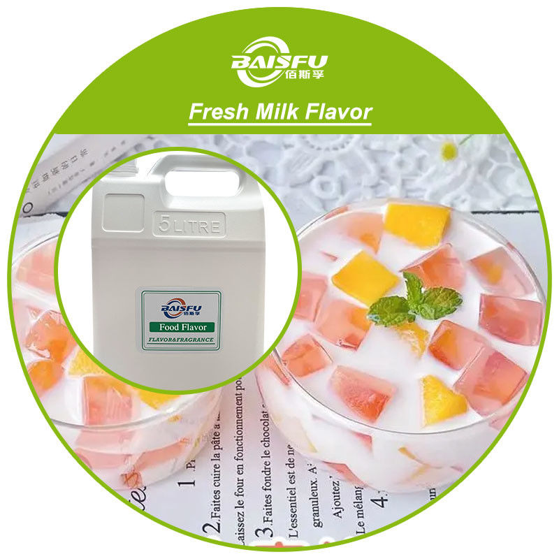 Baisfu Milk Flavor Fresh Milk Flavor Milk Flavour Liquid For Baking Beverage Candy And Ice Cream