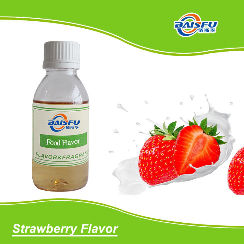 Baisfu Supply High Quality Strawberry Flavor For Beverage Ice Cream Jelly Etc