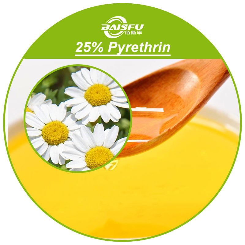 Manufacture High Quality Pyrethrin 25%  CAS 121-29-9 Yellow Liquid