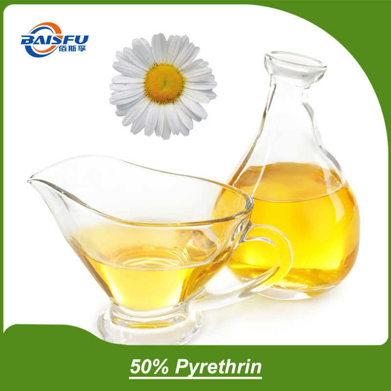 Baisifu Supply Pyrethrum Extract Pyrethrum Water-Soluble Pyrethrins 50% Cas: 8003-34-7