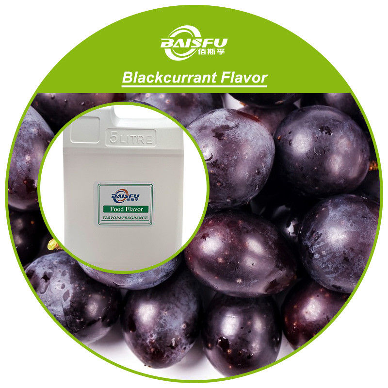 Long-Lasting Aroma Black Currant Fruit Flavor for Baking and Drinking ISO22000 and ISO9001 Certified