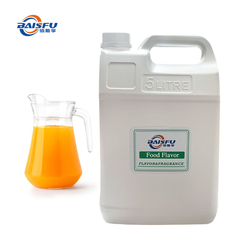 Flavor Natural Odor Food Grade Orange Juice Flavor For Beverage Confectionery Ice Cream