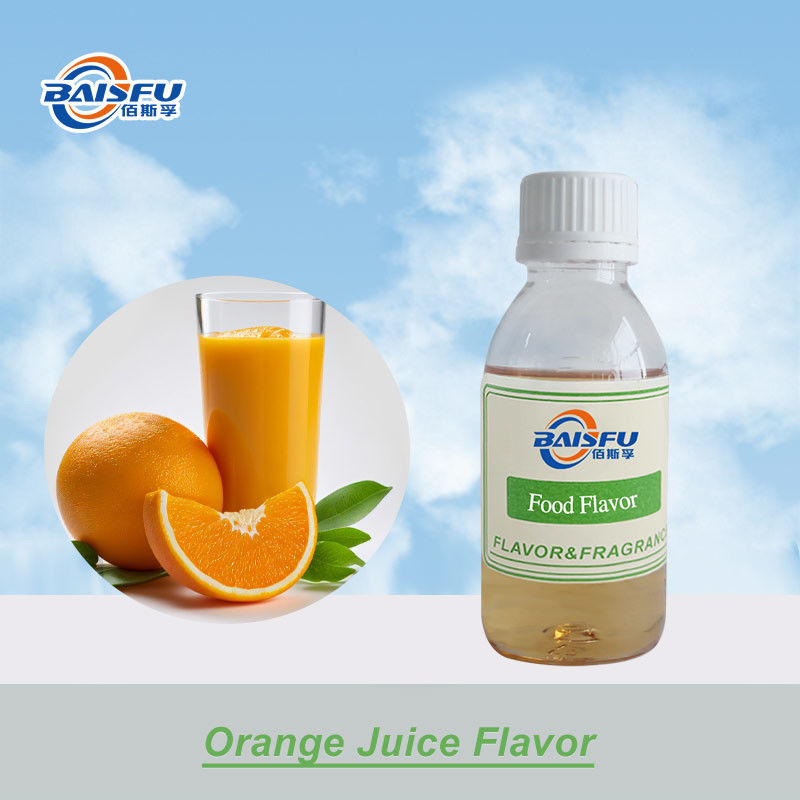 Flavor Natural Odor Food Grade Orange Juice Flavor For Beverage Confectionery Ice Cream