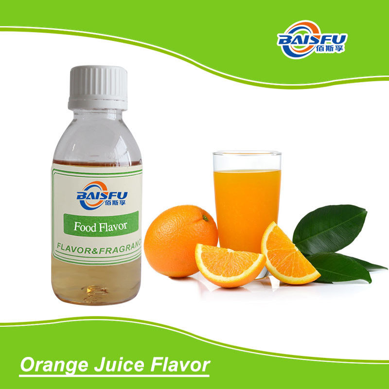 Flavor Natural Odor Food Grade Orange Juice Flavor For Beverage Confectionery Ice Cream