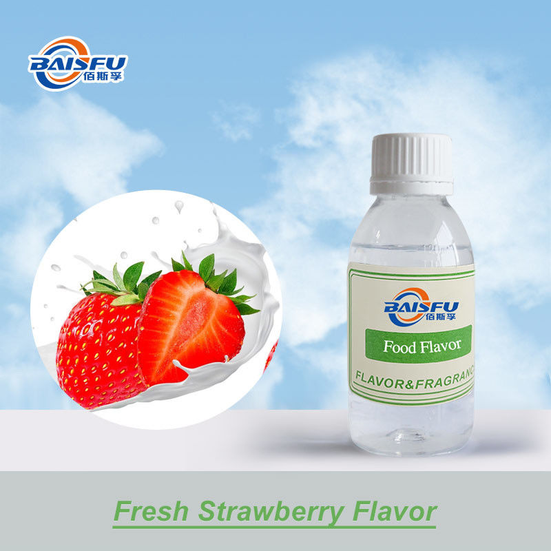 Food Grade Flavoring Concentrated Fresh Strawberry Flavor Concentrate For Beverages And Food
