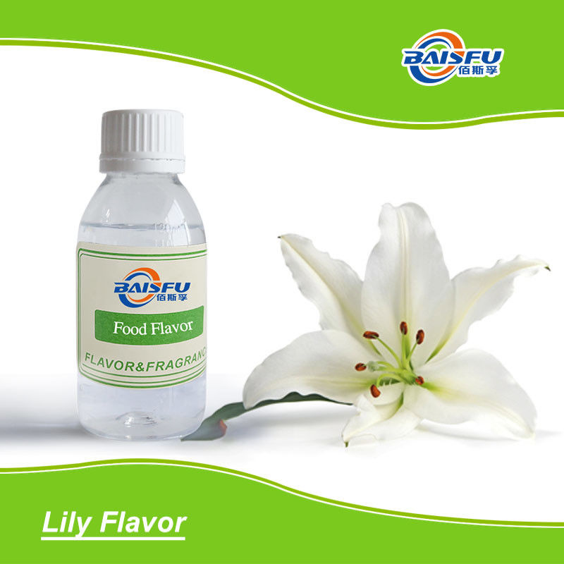 Lily Flavor-Baisfu Food Grade Flavor High Concentration Lily Flavor For Beverage / Cake