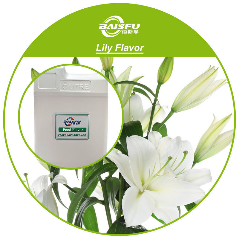 Lily Flavor-Baisfu Food Grade Flavor High Concentration Lily Flavor For Beverage / Cake