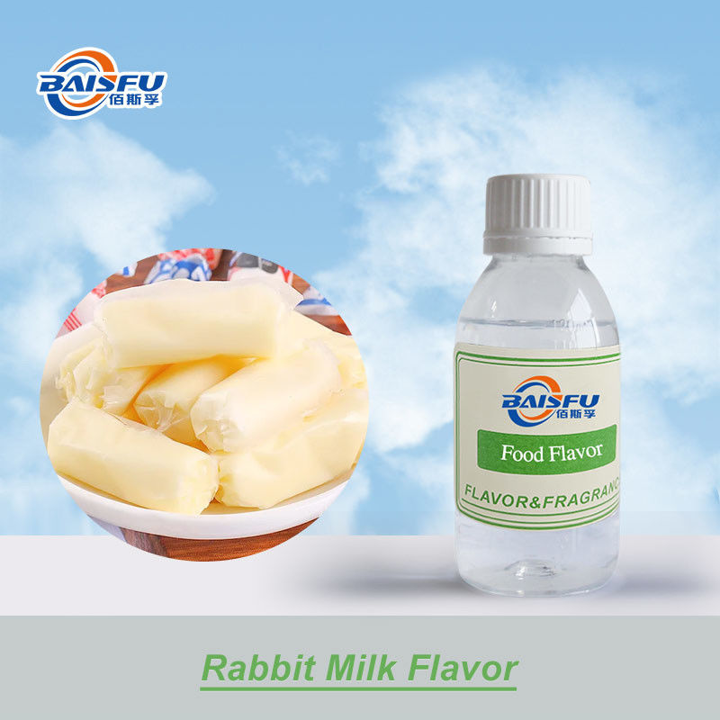 ISO22000 and ISO9001 Certified Rabbit Milk Flavor for Juice / Beverage / Dairy Product Baisfu Supply Food Grade Additive