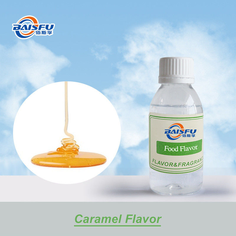 ISO22000 And ISO9001 Certified Caramel Flavors Baisfu Supply For Juice / Beverage / Dairy Product