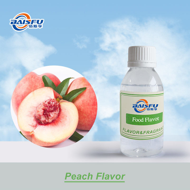 Food Grade Peach-Flavors for Juice / Beverage / Dairy Product Baisfu Supply Dry Place Storage