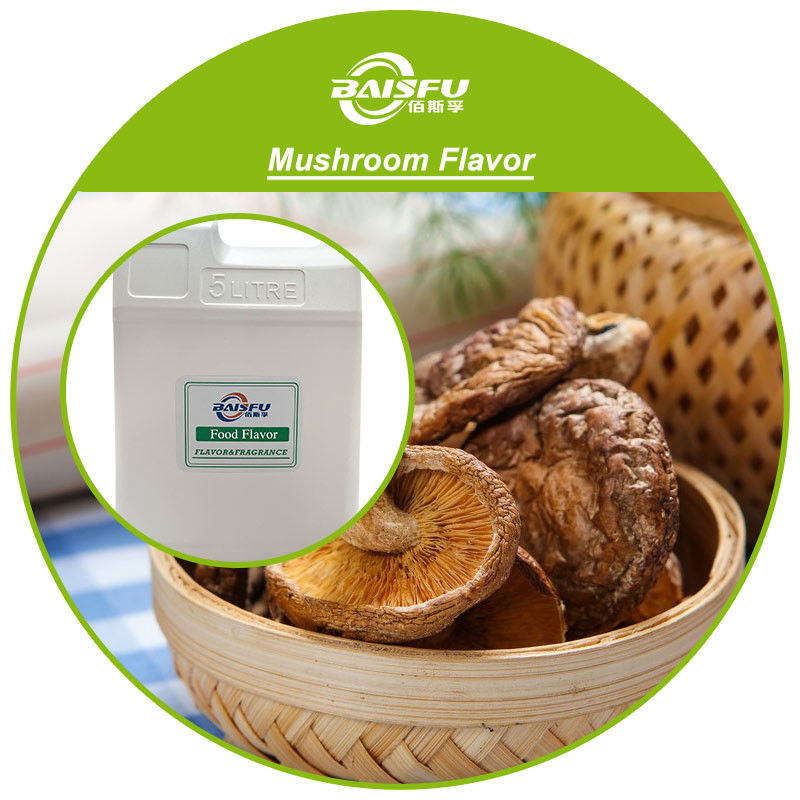 Candy Mushroom Flavor Food Grade Additive with ISO22000 and ISO9001 Certificates