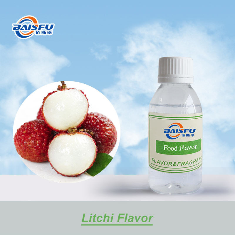 Food Grade Additive Litchi Flavors Strong Taste and Good Effect for Dry Place Storage by Baisfu