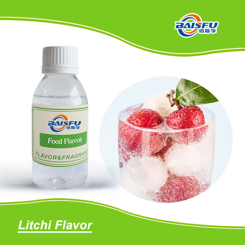 Food Grade Additive Litchi Flavors Strong Taste and Good Effect for Dry Place Storage by Baisfu