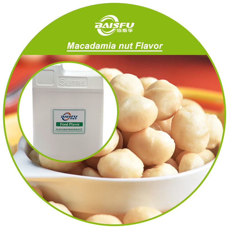 Food Grade Macadamia Nut Flavor For Baisfu Supply ISO22000 And ISO9001 Certified