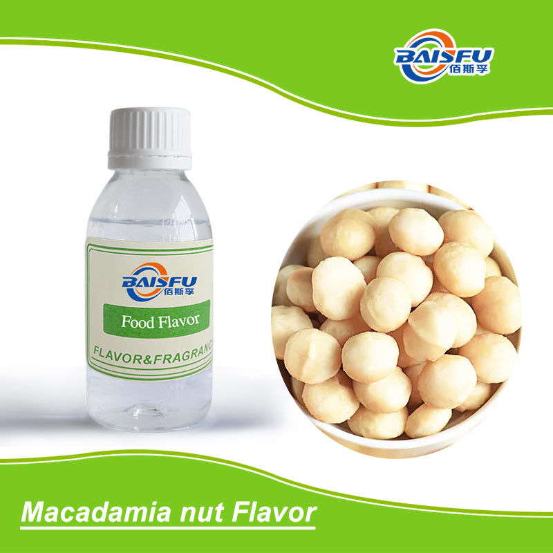 Food Grade Macadamia Nut Flavor For Baisfu Supply ISO22000 And ISO9001 Certified