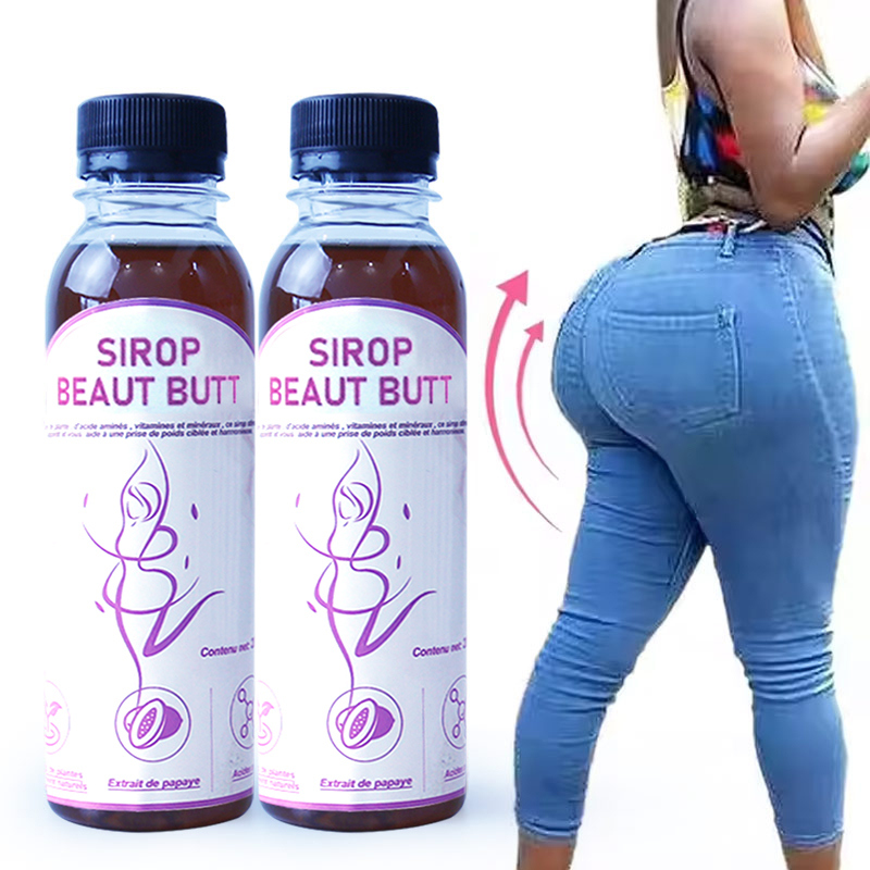 Shan'xi Baisfu Natural Big Butt Enlargement Syrup ODM Butt Booster Maca Hip up Syrup Sirop Pour Les Fesse Buttocks Enlargement Products