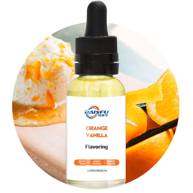 Orange Vanilla Flavoring – Food Additive Wholesale Bulk Supply Sweet & Citrusy Vanilla Aroma For Food Manufacturing