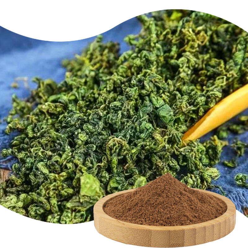 Baisfu Factory Wholesale Gynostemma Pentaphyllum Extract Brown Yellow Fine Powder Ginsenosides for Health Supplements and Natural Additive