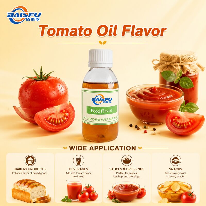 Food Grade Tomato Oil Flavor Ideal for Cooking Enhancing Taste and Aroma in Culinary Applications