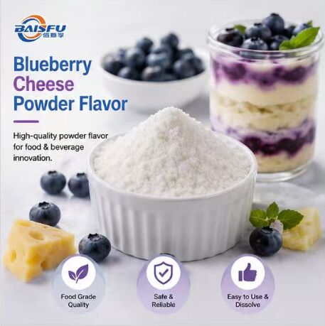 Premium Blueberry Cheese Powder Flavor for Cheesecake Mix Muffin Dry Blend and Cupcake Powder
